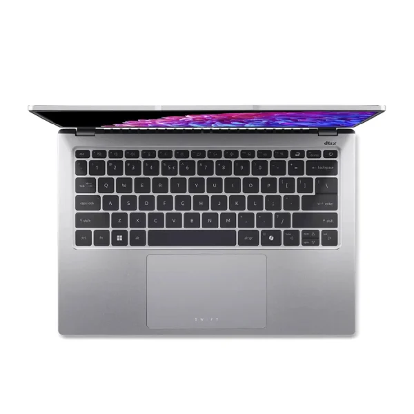 Acer Swift Go 14 | Intel Ultra 7 155H, 16GB RAM, 1TB SSD, 14" WUXGA Touch sRGB100%, Backlit, Win 11, Pure Silver