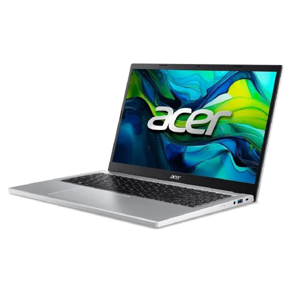 Acer Aspire Go 15 | Intel Core 3-N355, 8GB RAM, 256GB SSD, 15.6" FHD, Windows 11, Pure Silver