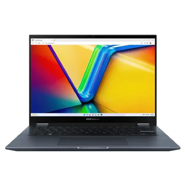 Asus VivoBook 14 Flip | Intel Ultra 7 256V, 16GB RAM, 1TB SSD, 14" WUXGA OLED 2-IN-1 Touchscreen, Intel Arc, Backlit, Win 11, Matte Black