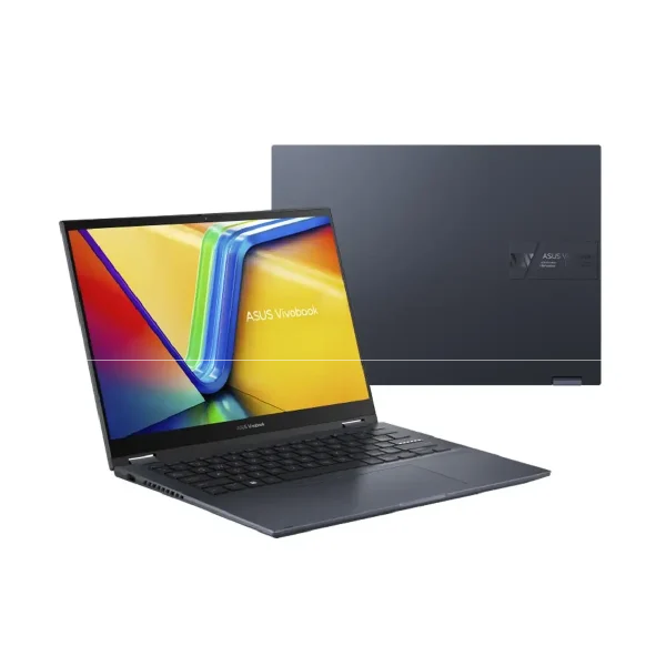 Asus VivoBook 14 Flip | Intel Ultra 7 256V, 16GB RAM, 1TB SSD, 14" WUXGA OLED 2-IN-1 Touchscreen, Intel Arc, Backlit, Win 11, Matte Black