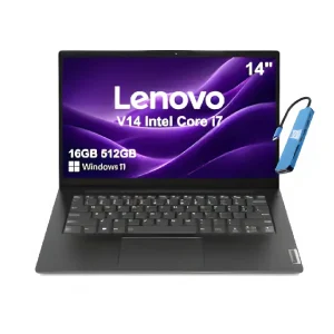 Lenovo V14 G4 Business Laptop | Intel Core i7-13620H, 8GB RAM, 512GB SSD, 14" FHD, Business Black, Windows 11