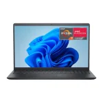Dell 15 Laptop (Model DC 15255) | AMD Ryzen 7 7730U, 16GB RAM, 512GB SSD, 15.6" FHD Touchscreen, Carbon Black, Windows 11